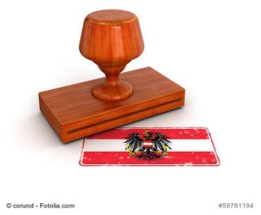 Österreich Behörden Stempel